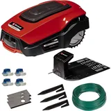 Einhell Rasenmäher FREELEXO 800 LCD BT Solo Power X-Change (ohne Akku, 18 V, 800 m2, Multizonenmäher, Bluetooth, für Steigungen bis zu 35%, inkl. Installationszubehör)