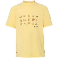 Vaude Solaro Iii Kurzarm-t-shirt - Vanilla - 98 cm