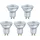 Osram LED GU10 4,5W ° 4.5 W/3000 K GU10 in 5-Pack