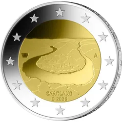 Die Komplettsätze der offiziellen deutschen 2-Euro-Gedenkmünzen – NEU zum Start: "Saarland" mit 10,– € Sofort-Ersparnis!