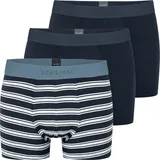 Schiesser 95/5 Baumwolle, Single-Jersey Pants 3er-Pack in marine | Gr.: 7