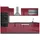 Vicco Küchenzeile R-Line 300 cm Rot Hochglanz