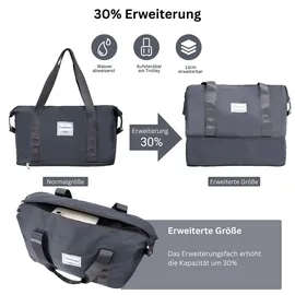TRAVELHOUSE Ascona Koffer-Set 5-tlg. grau