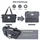 TRAVELHOUSE Ascona Koffer-Set 5-tlg. grau