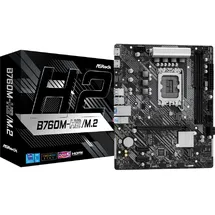 ASRock B760M-H2/M.2 Mainboard Micro-ATX LGA1700 Intel B760 DDR5