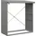 Hörmann Kaminholzregal Trend-V Typ 2 181,4 x 102,5 x 198 cm grau