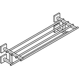 Grohe Start Cube Multi-Badetuchhalter mattschwarz 410992430