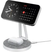 Xlayer MagFix Pro 2 in 1 Ladestation 15W Grey/White
