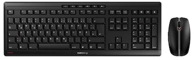 Preisvergleich Produktbild Cherry STREAM RECHARGE Kabellose Maus-Tastaturkombination schwarz