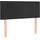 vidaXL Kopfteil Schwarz 100x5x78/88 cm Samt