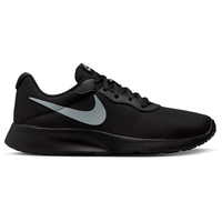 Nike Tanjun Refine Sneaker, Black/COOL Grey-Volt-Flat Pewter, 36.5