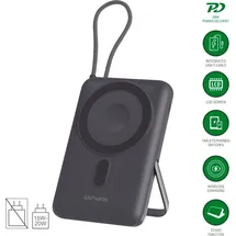 4smarts Wireless Powerbank Enterprise Pocket 10000mAh 22.5W, Qi2 ready