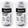 AccuCell Universal Mono D Adapter im 2er Pack für 1 oder 2 Mignon, AA, LR6, FR6 Batterie oder Akku
