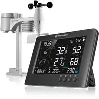 Bresser WLAN 7-in-1 Wetterstation TB: Umfangreiche Daten, Grafik-Prognose, Multi-Sensor, Innenklima-Überwachung, Alarmfunktion