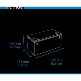 Ective Semi Cycle SC120 AGM Versorgungsbatterie 120Ah