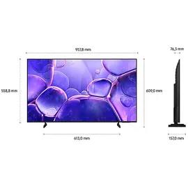 Samsung 43" Crystal UHD U8079F 4K Smart TV (2025)