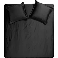 Cinderella Plain schwarz (200x200+2x80x80cm)