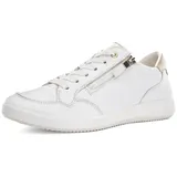 ARA Damen Roma Sneaker, Weiss,Platin, 36.5 EU
