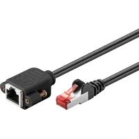 Goobay CAT 6 S/FTP (PiMF), schwarz 5 m