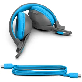 JLab JBuddies Studio 2 Wireless blau/grau (IEUHBKSTU2RGRYBLU122)
