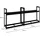 Proregal Reifenregal Metall 100x110x35 cm schwarz mit Ebenen bis zu 16 Reifen