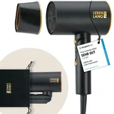 Lebenlang Föhn Haartrockner Ionen 2100W - Anti-Spliss mit Kaltluft Modus | Reisefön klappbar klein & Zubehör | Reise Hair Dryer Ion Fön Haarföhn Haarfön Reiseföhn fohnen Haar trocken Föhne Airdryer