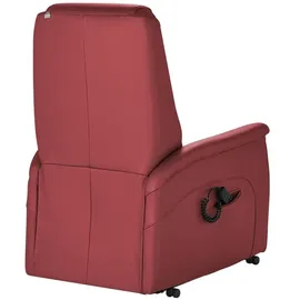 Hukla Ledersessel Dean ¦ rot ¦ Maße (cm): B: 70 H: 107 T: 88.0
