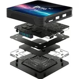 Android 12 Smart TV Box X98H Pro 4GB 32GB H618 Dual WIFI unterstützt 4K Netflix YouTube Set-Top-Box Mediaplayer