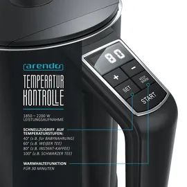 Arendo Elegant schwarz