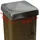Baumarktplus 10x Pfostenkappe Abdeckkappe für Pfosten Pyramide 121 mm 12x12 cm