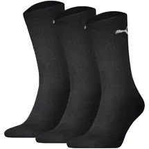 Puma Crew 3er Pack schwarz 39-42