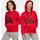 Adidas Essentials Big Logo Kapuzenpullover Pure Ruby / Black 128