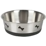 Buri - Edelstahl Fressnapf 1000ml Hundenapf Futternapf Trinknapf Wassernapf Katzennapf