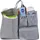 Childhome CHILDHOME, Taschen-Organizer, mehrere Fächer, kompatibel mit Mommy Bag, Grau