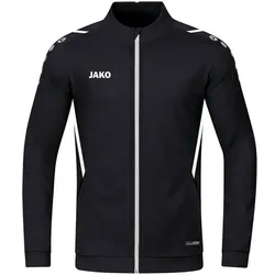 JAKO Kinder Polyesterjacke Challenge, schwarz/weiß, 164