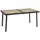 Outsunny Gartentisch 145 x 85 x 72 cm Grau