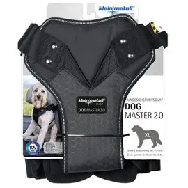 Kleinmetall DogMaster 2.0 Hundesicherheitsgurt Schwarz Größe M