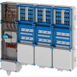 Hensel 65000105 Ladeverteiler für bis zu 18 Ladepunkte à 11kW Mi EV 11kW 18100
