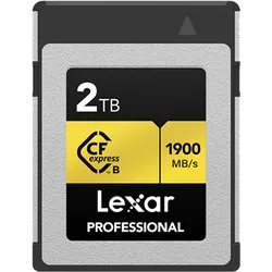 Lexar CFexpress Professional Gold Serie 2TB Typ B (1900/1500 MB/s)