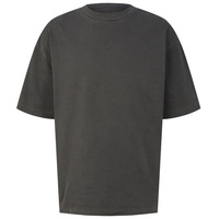 Tom Tailor T-Shirt oversized garmentdye t-shirt schwarz S