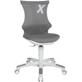 TOPSTAR Kinderdrehstuhl Sitness X Chair 10, FX130CR33 Stoff grau, Gestell weiß