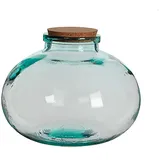 Mica decorations Olly Rundes Glasgefäß Mit Korkverschluss E3/83590