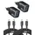INIU 30W USB C Ladegerät, GaN Schnellladegerät mit 1,5m 60W Kabel, Dual-Port Netzteil mit intelligentem Geräteschutz für iPhone 17 16 Pro Max, iPad MacBook Air Galaxy S26 Pixel Xiaomi [2-Pack Schwarz]