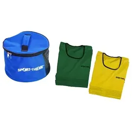 Sport-Thieme Kennzeichnungswesten-Set ""Stretch Premium"", Jugendliche, Rot/Blau