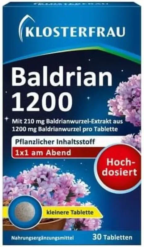 KLOSTERFRAU Baldrian 1200 Tab 30 St.