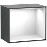 Villeroy & Boch Finion Regalmodul F580GFHG 41,8x35,6x27cm, Regal Glossy White, Midnight Blue Matt Lacquer