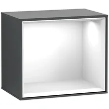 Villeroy & Boch Finion Regalmodul F580GFHG 41,8x35,6x27cm, Regal Glossy White, Midnight Blue Matt Lacquer