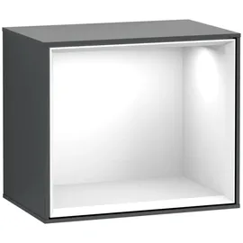 Villeroy & Boch Finion Regalmodul F580GFHG 41,8x35,6x27cm, Regal Glossy White, Midnight Blue Matt Lacquer