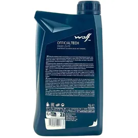 wolf lubricants OfficialTech 1051680 SAE 0W-20 1 l