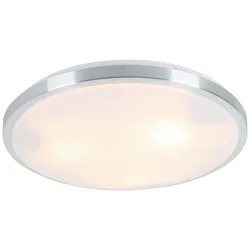 Deckenleuchte Winfried Weiß/Alufarben max. 25 Watt Deckenlampe